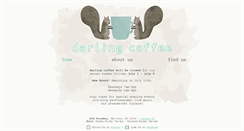 Desktop Screenshot of darlingcoffeenyc.com